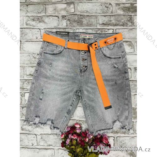 Kraťasy šortky riflové dámske (29-38) M.SARA MSR222176