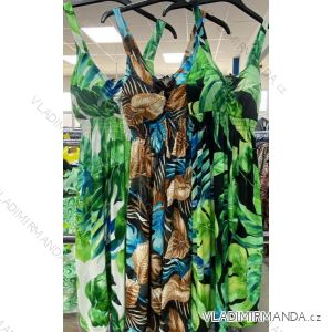 Šaty dlhé letné icecool na ramienka dámske (S/M ONE SIZE) TALIANSKA MÓDA IMM22742