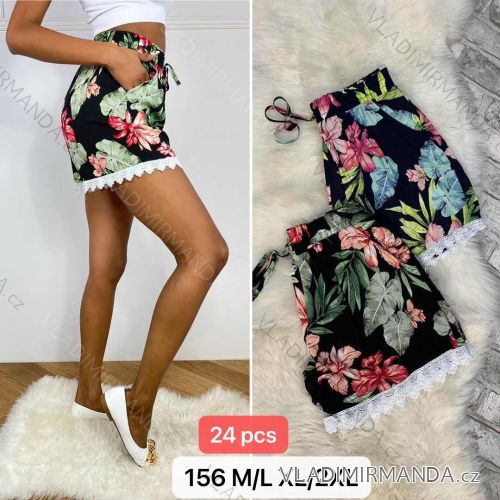 Kraťasy šortky letné dámske (M/LL/XL) TMWL22156