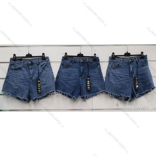 Kraťasy šortky riflové dámske (S-XL) TALIANSKA MÓDA IMWA222549