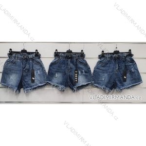 Kraťasy šortky riflové dámske (S-XL) TALIANSKA MÓDA IMWA222552