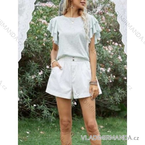 Kraťasy šortky strečové dámske (S/M ONE SIZE) TALIANSKA MÓDA IMWA222573