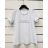 Tričko krátky rukáv dámske (S/M ONE SIZE) TALIANSKA MÓDA IMWK22136