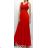 Šaty elegantné bez rukávov dlhé plesové dámske (S/M ONE SIZE) TALIANSKA MÓDA IMM2260006