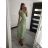 Šaty dlhé elegantné icecool bez rukávov dámske (M/L, XL/XXL) AINUOSI TALIANSKA MODA IMB229927