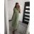 Šaty dlhé elegantné icecool bez rukávov dámske (M/L, XL/XXL) AINUOSI TALIANSKA MODA IMB229927