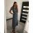 Šaty dlhé elegantné icecool bez rukávov dámske (M/L, XL/XXL) AINUOSI TALIANSKA MODA IMB229927