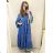 Šaty letné boho španielske krátky rukáv dámska nadrozmer (XL/2XL ONE SIZE) TALIANSKA MóDA IM422539