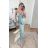 Šaty dlhé letné elegantné na ramienka dámske (S/M ONE SIZE) TALIANSKA MÓDA IMPBB22C23128