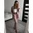 Súprava/komplet elegantné sako a nohavice dámska (S/M ONE SIZE) TALIANSKA MÓDA IMD22473