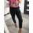 Nohavice dlhé strečové dámske (S/M/L ONE SIZE) TALIANSKA MÓDA IM322059/DR bílá