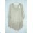Tunika čipková krátky rukáv dámske (S/M ONE SIZE) TALIANSKA MÓDA IMPSH22185