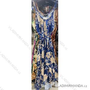 Šaty letné na ramienka dámske (S/M ONE SIZE) TALIANSKA MÓDA IMM22864