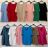 Tunika oversize krátky rukáv dámske (L/XL/2XL ONE SIZE) TALIANSKA MÓDA IMWY222845