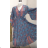 Šaty dlhé letné 3/4 rukáv dámske (S/M ONE SIZE) INDICKÁ MÓDA IMPEM228208