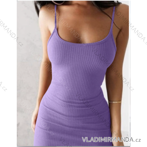 Šaty letné na ramienka dámske (S/M ONE SIZE) TALIANSKA MÓDA IMPLS2218853