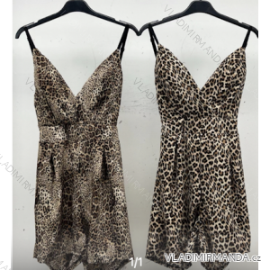 Overal letné na ramienka dámske (S/M ONE SIZE) TALIANSKA MÓDA IMPLS2223783