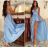 Šaty dlhé elegantné letné na ramienka dámske (S/M ONE SIZE) TALIANSKA MÓDA IMPLS2222886
