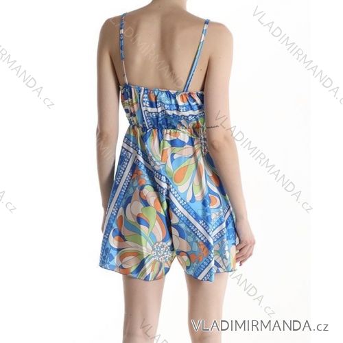 Overal krátky letný na ramienka dámsky (S/M ONE SIZE) TALIANSKA MÓDA IMPDY22LS6199