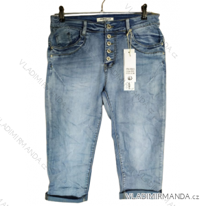 Rifle jeans krátke 3/4 dámske (XS-XL) Jewell MA522PC9174/DR