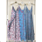 Šaty dlhé letné na ramienka dámske (S/M ONE SIZE) TALIANSKA MÓDA IMPBD22CR1923