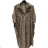 Šaty maxi košeľovej letnej oversize krátky rukáv dámske leopard (S/M ONE SIZE) TALIANSKA MÓDA IMM22920