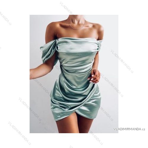 Šaty letné elegantný carmen dámske (S/M ONE SIZE) TALIANSKA MÓDA IMPBB22B21893