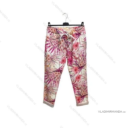 Nohavice/tepláky dlhé dámske (S/M ONE SIZE) TALIANSKA MÓDA IMP16822G3377