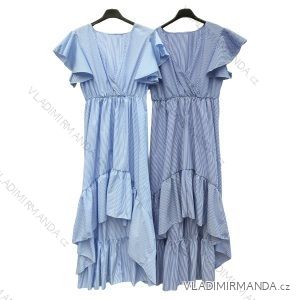 Šaty dlhé letné bez rukávu dámske (S/M ONE SIZE) TALIANSKA MÓDA IMPLM229512