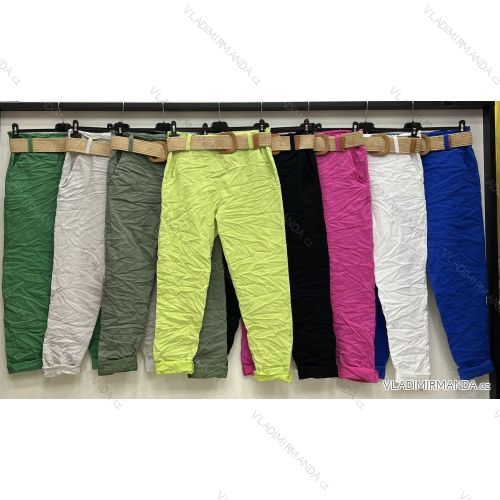 Nohavice strečové dlhé dámske (S/M ONE SIZE) TALIANSKA MÓDA IMWB22132