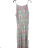 Šaty dlhé letné na ramienka dámske (S/M ONE SIZE) TALIANSKA MÓDA IMWY22161/DR žltá S/M