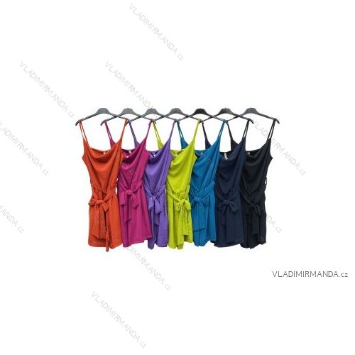 Šaty letné na ramienka dámske (S/M ONE SIZE) TALIANSKA MÓDA IMPLM22194940065