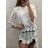 Prehoz tunika plážová letná čipková 3/4 rukáv dámska (S/M/L ONE SIZE) TALIANSKA MóDA IMWC232375