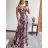 Šaty dlhé letné bez rukávov dámske (S/M ONE SIZE) TALIANSKA MÓDA IMPBB22B22694
