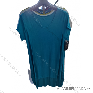 Šaty letné krátky rukáv dámske (S/M ONE SIZE) TALIANSKA MÓDA IM722260