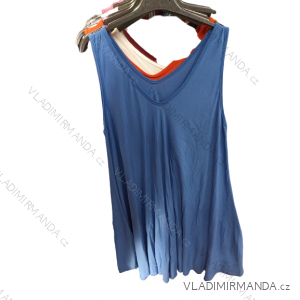 Šaty letné na ramienka nadrozmer dámske (2XL/ 4XL ONE SIZE) TALIANSKA MóDA IMB22162