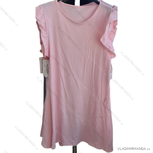 Šaty krátke letné bez rukávov bavlnené dámske (S/M ONE SIZE) TALIANSKA MÓDA IMM22973