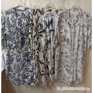 Šaty letné 3/4 rukáv dámske (L/XL ONE SIZE) TALIANSKA MÓDA IM422594