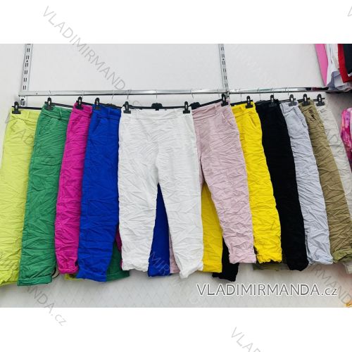 Nohavice dlhé strečové dámske (S/M ONE SIZE) TALIANSKA MÓDA IMWD222998