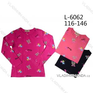 Tričko dlhý rukáv detské dorastenecké dievčenské (116-146) SEZON SEZ22L-6062
