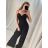 Overal elegantné dlhé na ramienka dámske (S/M ONE SIZE) TALIANSKA MÓDA IMPHD2280689/DRU