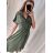 Šaty košeľové krátky rukáv dámske (S/M ONE SIZE) TALIANSKA MÓDA IMPSH22L52267