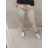 Nohavice strečové dlhé dámske (XL/2XL ONE SIZE) TALIANSKA MODA IM422198LH tmavě modrá