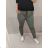 Nohavice strečové dlhé dámske (XL/2XL ONE SIZE) TALIANSKA MODA IM422198LH tmavě modrá