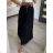 Sukňa dlhá dámska (S / M ONE SIZE) TALIANSKÁ MÓDA IM722063/DR čierna S/M