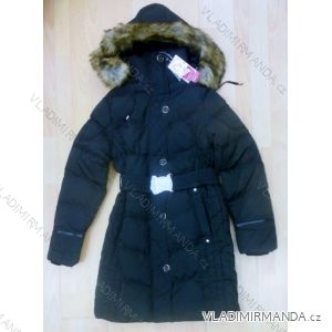 Bunda kabát zimná dámska kapucne (m-2xl) FOREST JK-01