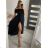 Šaty carmen dlhé letné cez ramená dámske (S / M ONE SIZE) TALIANSKÁ MÓDA IMM22399/DR S/M oranžová