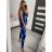 Súprava top a nohavice icecool bez rukávov dámska (S/M/L ONE SIZE) TALIANSKA MÓDA IMM22231/DR S/M zelená