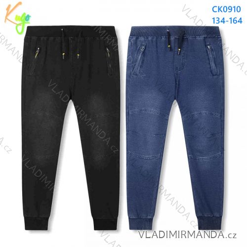 Rifle jeans dlhé dorastenecké chlapčenské (134-164) KUGO CK0910