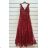 Šaty dlhé letné na ramienka dámske (S/M ONE SIZE) TALIANSKA MÓDA IMPSH2260035
